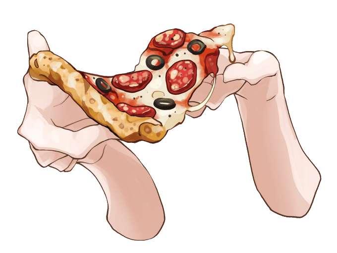 「holding pizza」 illustration images(Latest｜RT&Fav:50)