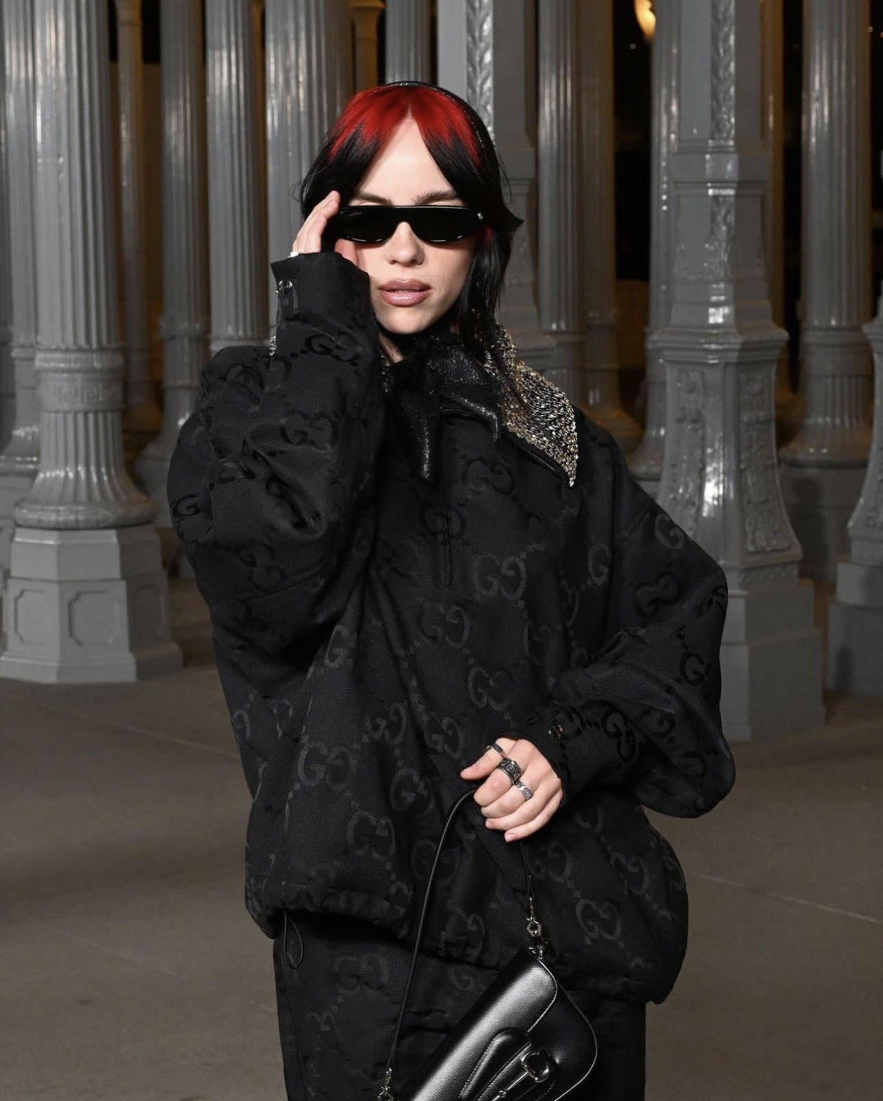 ア*す様 Billie Eilish 2025 Blk ビッグフォトT L Billie Eilish: HIT ME HARD AND SOFT THE TOUR 2025来日公演