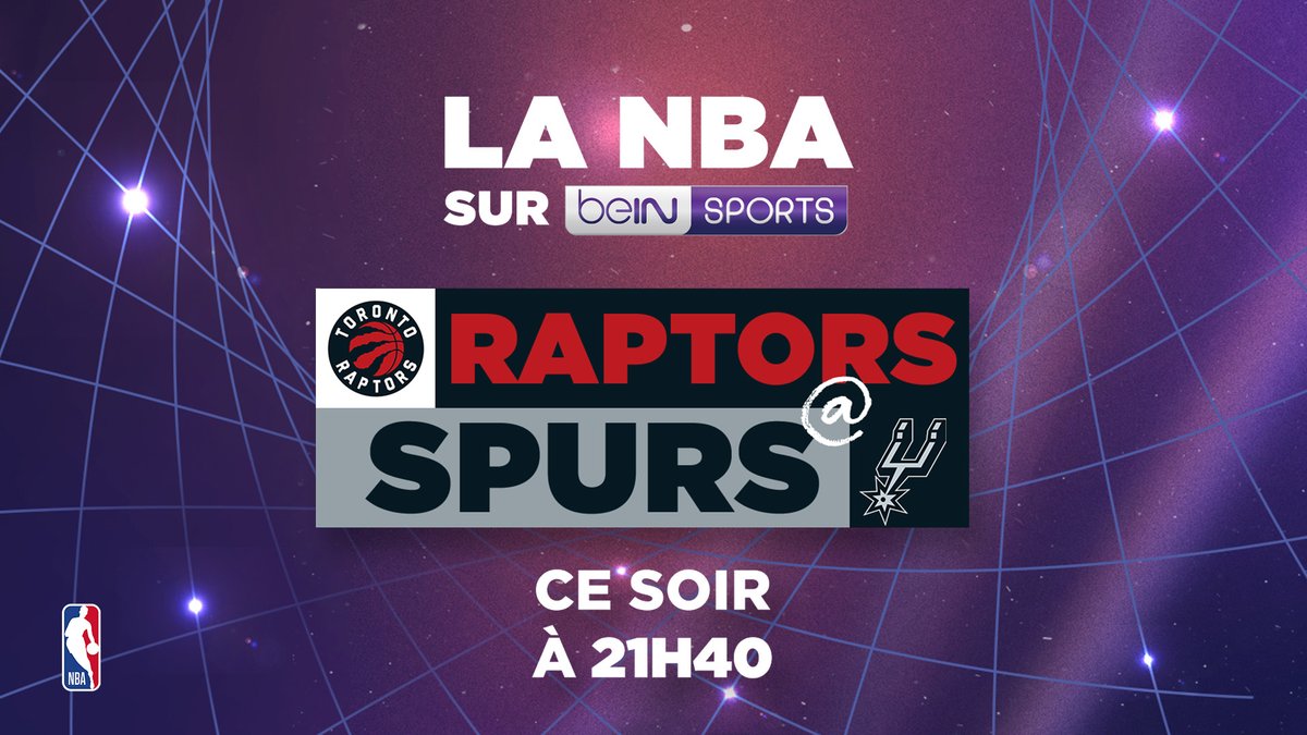 🔥 Les Spurs et Victor Wembanyama affrontent les Raptors ce soir ! 🤩 Et c'est en prime-time sur @beinsports_FR !! #NBAextra