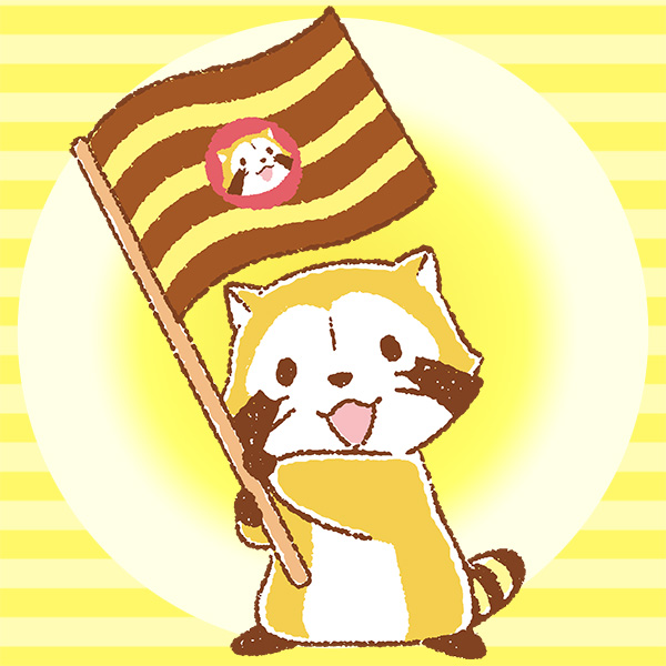 Rascal_tweet's tweet image. 阪神タイガース、日本一のアレ･･･じゃなくて、優勝🏆おめでとうございますミャ！

#阪神タイガース #日本一 #日本シリーズ　#アレのアレ