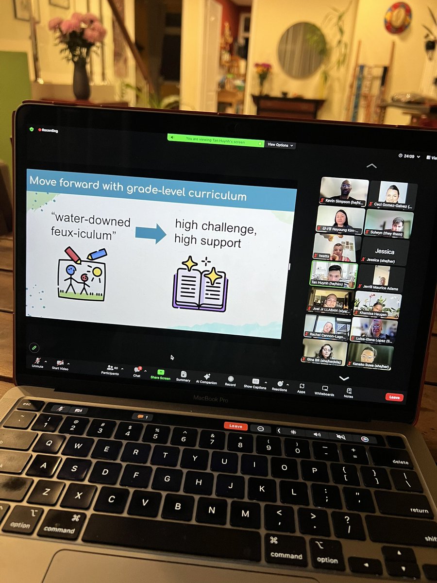 <a href="/GlobalKdsl/">KDSLGlobal and AIELOC</a> #AIELOC WOC in ELT Conference kicks off with a healing meditation followed by the brilliance that is <a href="/TanKHuynh/">Tan K Huynh (he/his) 🇱🇦🇺🇸🏳️‍🌈</a> 🙌🏽 • @NayoungWeaver <a href="/KanakoSuwa/">Kanako Suwa👩🏻‍🏫諏訪佳奈子</a> <a href="/JoelJrLLABAN/">Joel Jr Llaban</a> <a href="/G1naTeachLearn/">Gina B Reyes 🇪🇨 🇰🇪 🇺🇸 🇨🇳 🇲🇾 🏳️‍🌈 🇹🇭</a> <a href="/Ms_Aikooo/">Ms. Aiko (she/her/hers)</a> <a href="/angeaow/">Angeline Aow (she/her)</a> @bajanweekes <a href="/Dalais44/">Dominique Dalais</a> <a href="/KristinaPennell/">Kristina Pennell-Götze (she/her)</a> @teachwatts <a href="/DuffyLiz/">Liz Duffy</a>