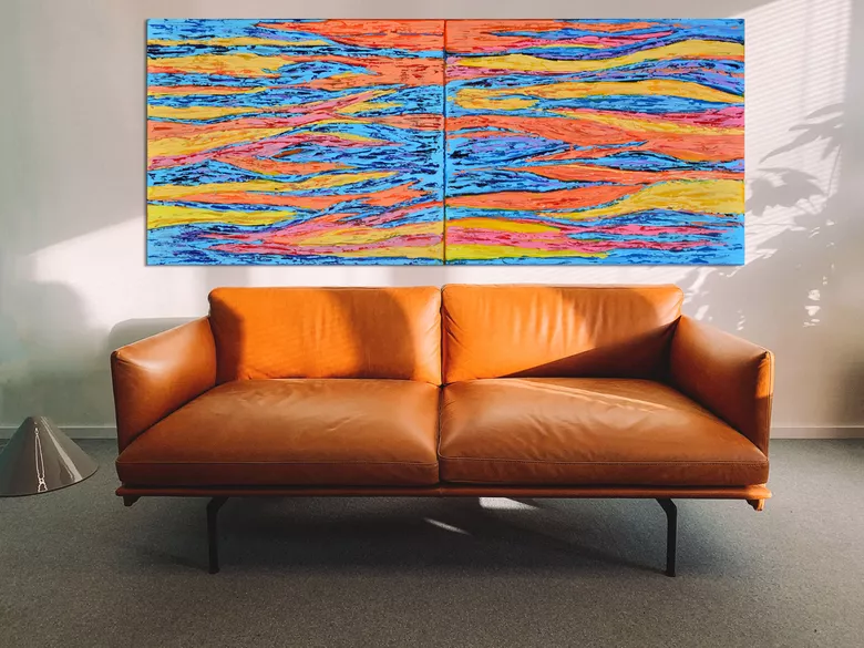 MistyLady4's tweet photo. Modern abstract diptych painting, meticulously crafted with a palette knife technique ๐๏ธโจ Use code 'MALGORZATA-NIEROBISZ-30-1360BB' for an exclusive 30% off. #HomeDecor #ModernArt #DiptychPainting #PaletteKnifeArt #TexturedCanvas
https://t.co/yzdl6Ak3rh https://t.co/h43t60M7pW