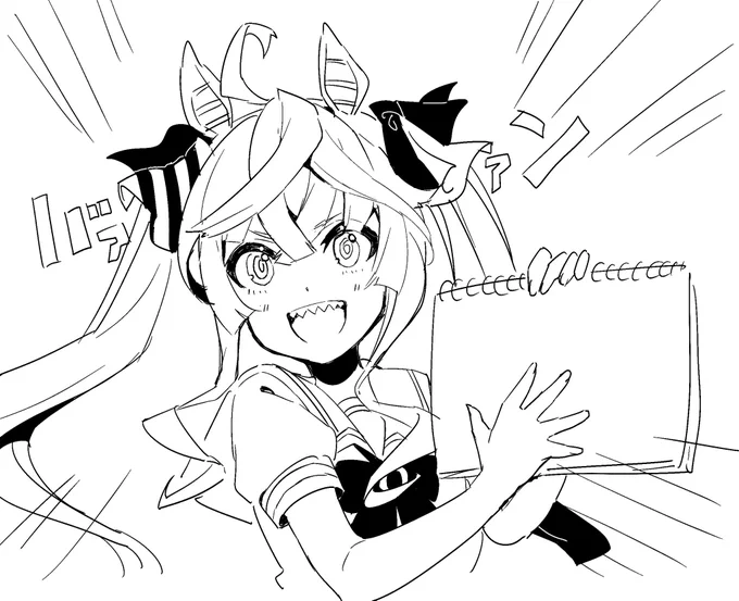 トレーナーさんを信じて答え間違えちゃっターボ(リリイベ)
かわいかった 