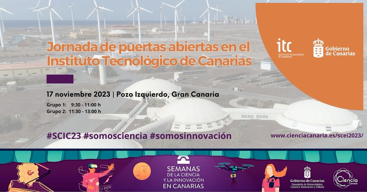 Instituto Tecnológico de Canarias (ITC). Gobcan tweet media