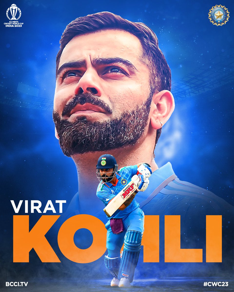 𝗛𝗨𝗡𝗗𝗥𝗘𝗗 in Kolkata for the Birthday Boy! 🎂🥳

From scoring his Maiden century in Kolkata to scoring his 4⃣9⃣th ODI Ton 👑💯

#TeamIndia | #CWC23 | #MenInBlue | #INDvSA