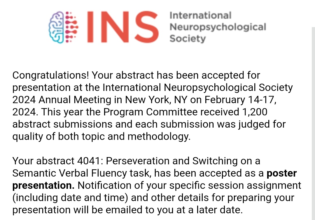 NehaDubey_nd's tweet image. The best news in such a long time!
Cannot contain my excitement!! 😊
See you next year in NYC!🤞 @INSneuro @ins_slc