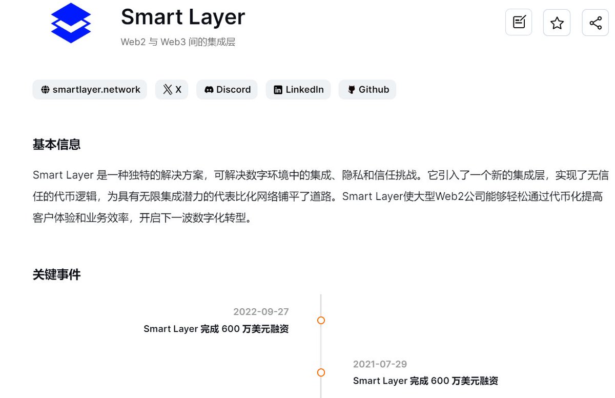 (1/10)刚刚看到，<a href="/SmartLayer/">Smart Layer</a>和Near悄悄发了一个隐藏任务，很多人并不知道，因为在smart官网上是看不见的！

SmartLayer毕竟获得了1200万美元融资，跟着我一起做一下吧很快的，完成该隐藏任务，可以一次性获得1000积分！

(🚨注意这个任务好像是有时间期限的，要做趁早！)

教程如下👇：