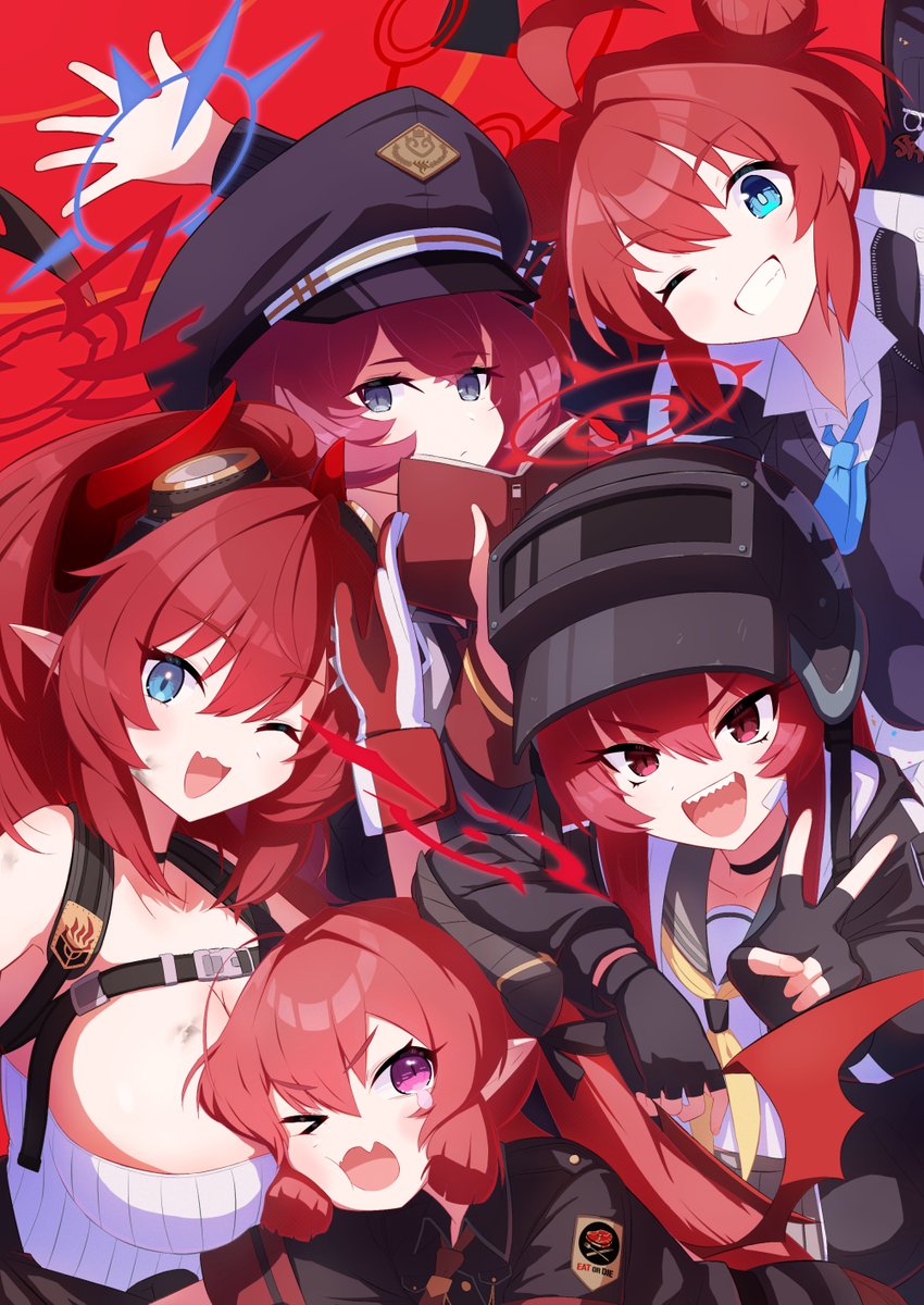 ブルアカ、ヴェリタスいっぱい描いてます! #3連休はフォロワーさんが増えるらしい