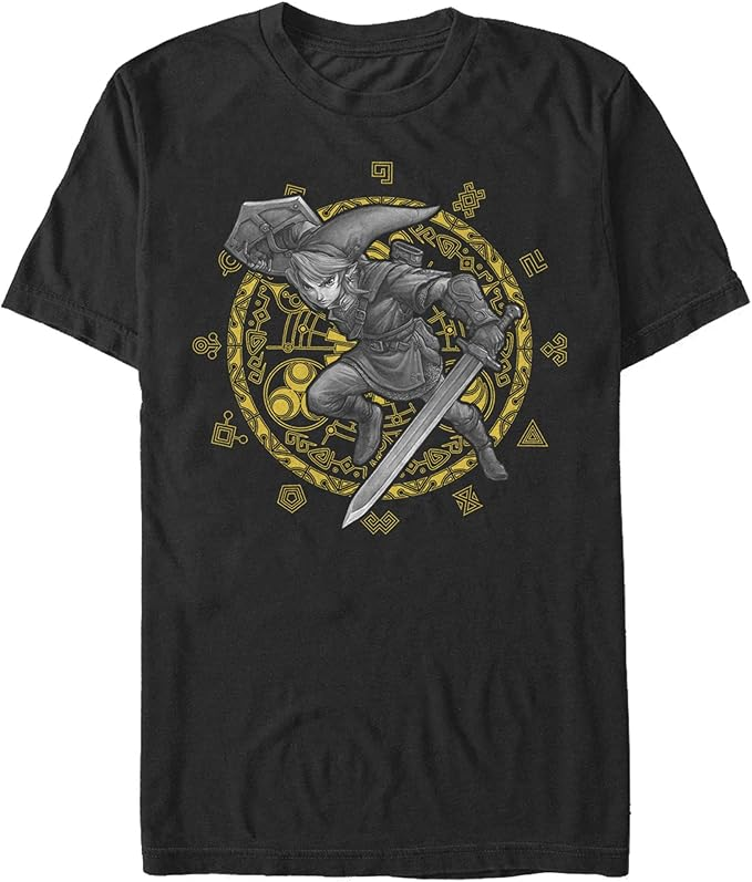 The Legend of Zelda Link T-Shirt is available on Amazon amzn.to/464BX82