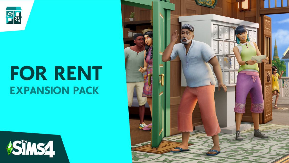 NEW GIVEAWAY - The Sims 4 For Rent EP 🏘️
​
TO ENTER:
👍 ​ Follow our Twitter Page
💙 Like this Giveaway Post
🖥️ PC Only - EA App
🏁 Giveaway Ends 7th December 2023
​
#TheSims4 #TheSims4ForRent #TheSimsForRent #Giveaway #TheSims4Giveaway