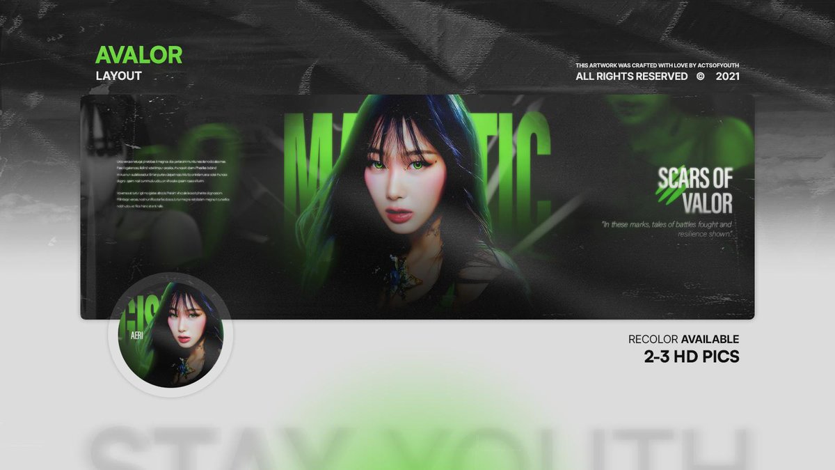 REPOST untuk mendapatkan layout AVALOR dari <a href="/ActsofYouth/">💚</a> (1 pemenang)