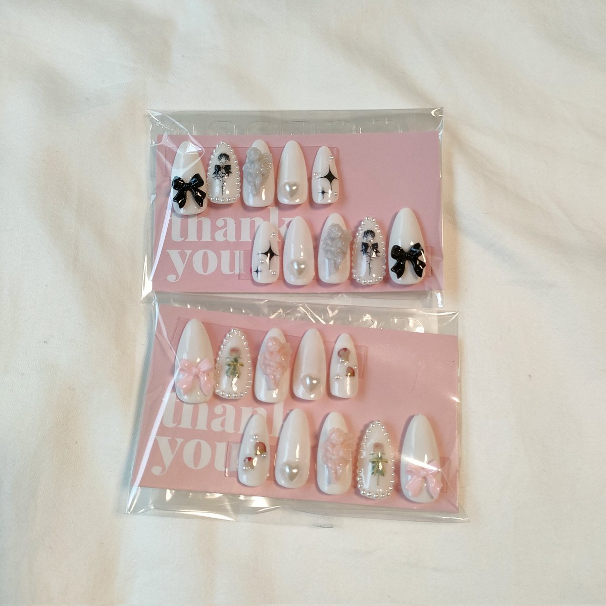 sumomo_nail's tweet photo. 既存デザイン一覧②
 #ネイルチップオーダー
 #ネイルチップ依頼
 #ネイルチップ https://t.co/I9FTChNFAI