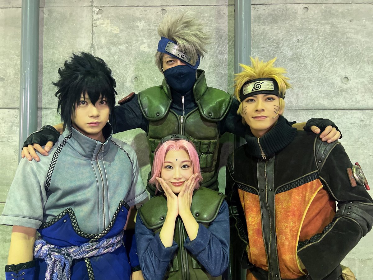 itoyui0426's tweet photo. #舞台NARUTO 

私だって…。

カカシ先生に負けないくらい
第七班が 大好きです。🌸 https://t.co/OEnJ24rnY8