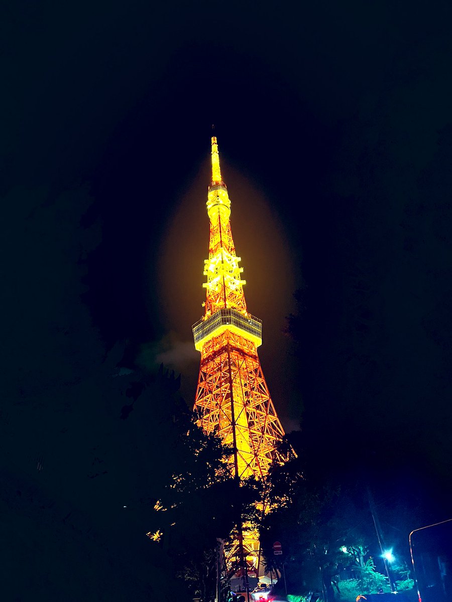 「東京タワー楽しかった!月島美味しいした!!!」|うめしゅのイラスト