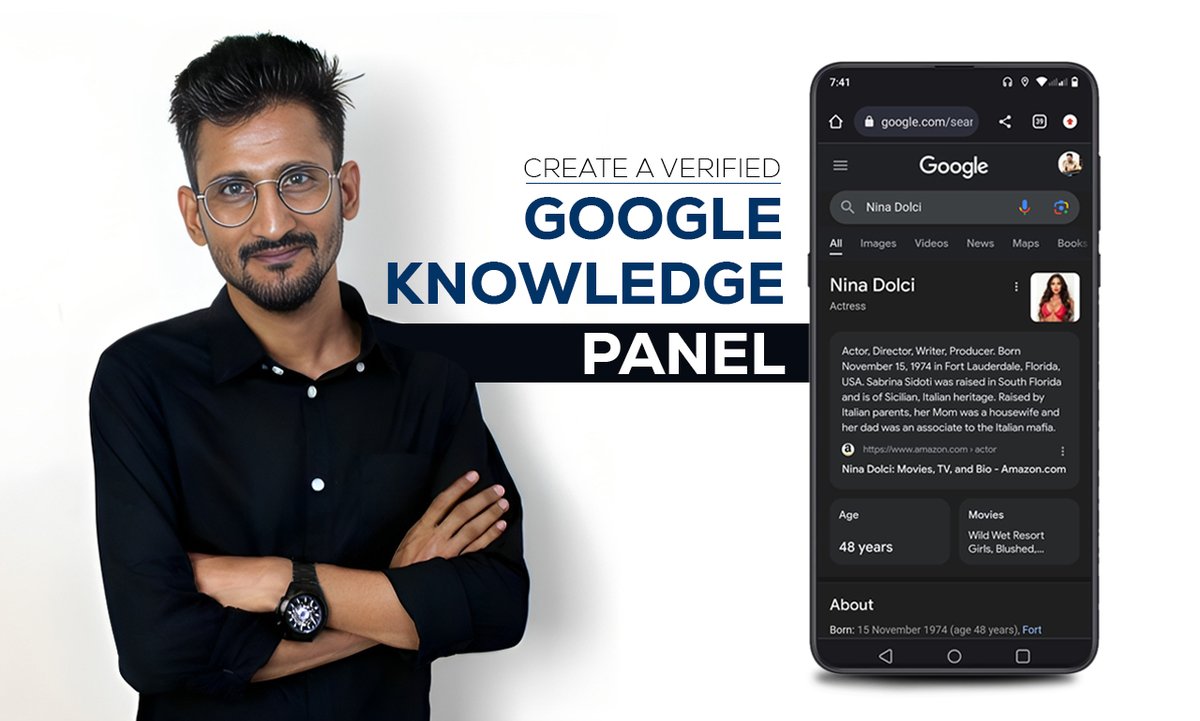 nazimuhridom's tweet image. Are You Entrepreneur, Author, Influencer, Youtuber, Designer, Player, Investor, TV Host, Actress, Photographer, Singer, Actor, Musician, Model, Public Speaker, Chef, etc?
Do you Need Google Knowledge Panel?
You can check my previous work:
lnkd.in/gDMmpCft
#Googlepanel #gkp