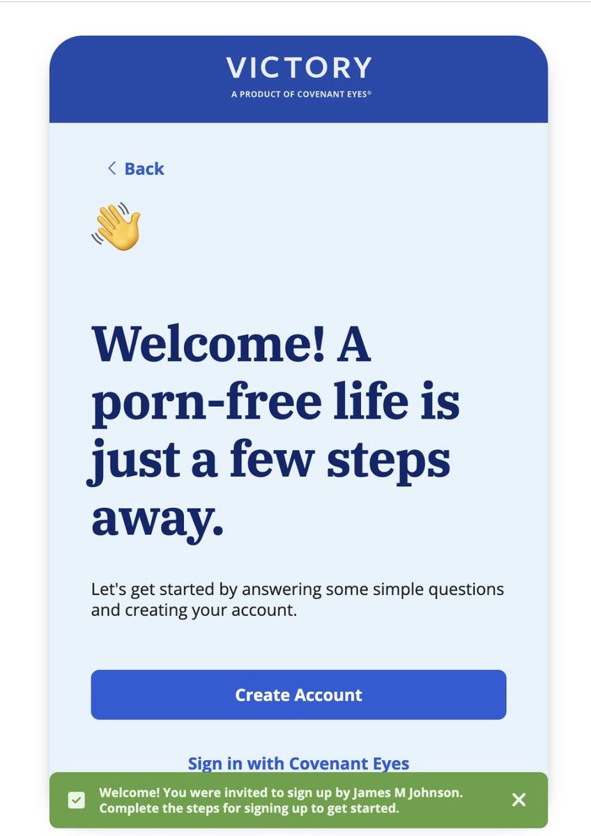 receiptmaven's tweet photo. Mike Johnson is once again SCRUBBING his social media. Now he's removed his 2020 Facebook Post where you provides a "refer-a-friend" link to Covenant Eyes so you, too, can lead a porn free life. He made $20/pop for every referral.

Like his bank accounts what else is he hiding? https://t.co/Rpp40WwhFp