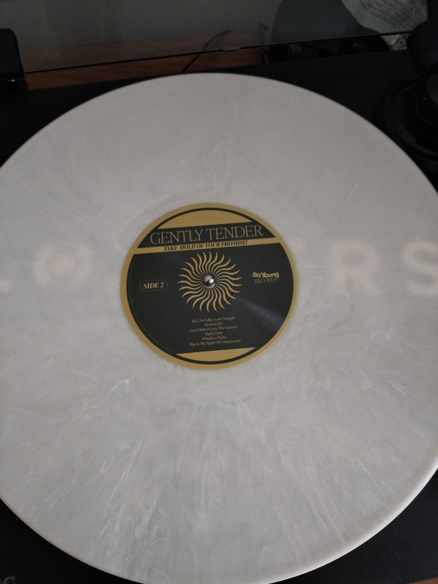 ColifaxSmith's tweet image. NP: @Gently_Tender  - Take hold of your promise! Merch desk purchase at their excellent @thetradesclub gig on Friday night.