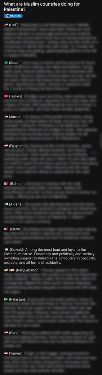 YinniiY's tweet photo. وانا اتصفح احد المواقع الاجنبية قريت موضوع احد الاشخاص (غير عربي) كاتبه يقول رايه بكل الدول المسلمة اتجاه القضية الفلسطينية على حسب اللي قراه و شافه بالاخبار والانترنت، انا حطيت تغبيشة على كل الدول اللي تكلم عنهم لان الاغلب كان ذم اكثر من ماهو مدح، ولكن....الفخر اللي حسيت فيه لمن قريت شنو كاتب عن الكويت والكويتيين:

"🇰🇼 (الكويت): من أكثر الدول صخباً وإخلاصاً للقضية الفلسطينية. تقديم الدعم المالي والسياسي والاجتماعي للفلسطينيين. - تشجيع المقاطعة والاحتجاجات وكافة أشكال التضامن."

اللي قاعدين نسويه بالكويت قاعد يبين للعالم كله مو بس عندنا...جداً فخور فينا 👏🏼👏🏼👏🏼