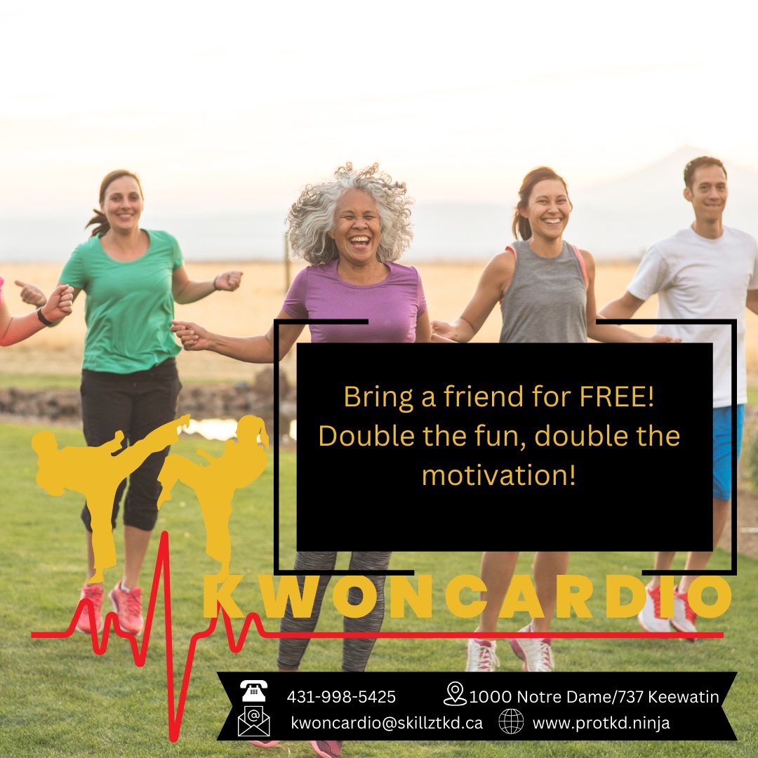 It's more fun when you #ShareTheJourney! Bring a friend to train and make amazing memories together. Let's get fit and have fun!