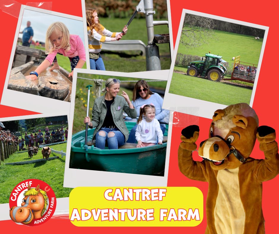 The weather forecast is dry for most of the day and we are very quiet today. The Perfect day for those with children who don’t like crowds to visit. 

This is your last chance to visit Cantref until our Christmas Experience #familydayout #daysoutwithkids cantref.com