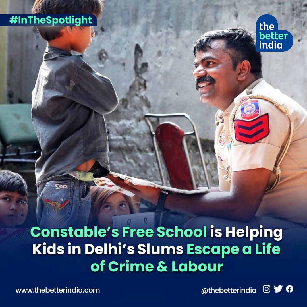 “I would study at a school for a fee of Rs 3.” 

Against all odds, Than Singh transformed his humble beginnings in the slums of Delhi into a beacon of inspiration as he donned the uniform of a police officer. 

#Inspiration #Education #DelhiPolice #SlumKids #EducationHero #India