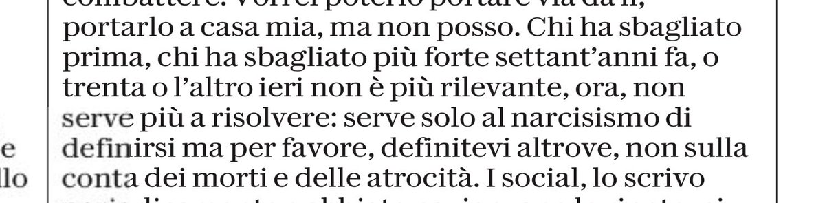 Concita De Gregorio su Repubblica.