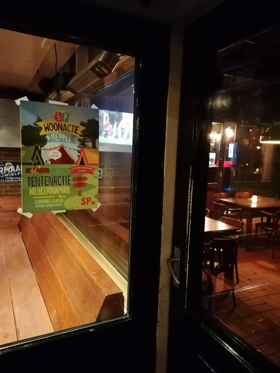 XanderTopma's tweet image. En wie gisteravond in Meppel op stap is geweest kon er ook niet omheen. Onze poster hangt nu op 40 plekken in de stad. Heb jij hem al gezien?