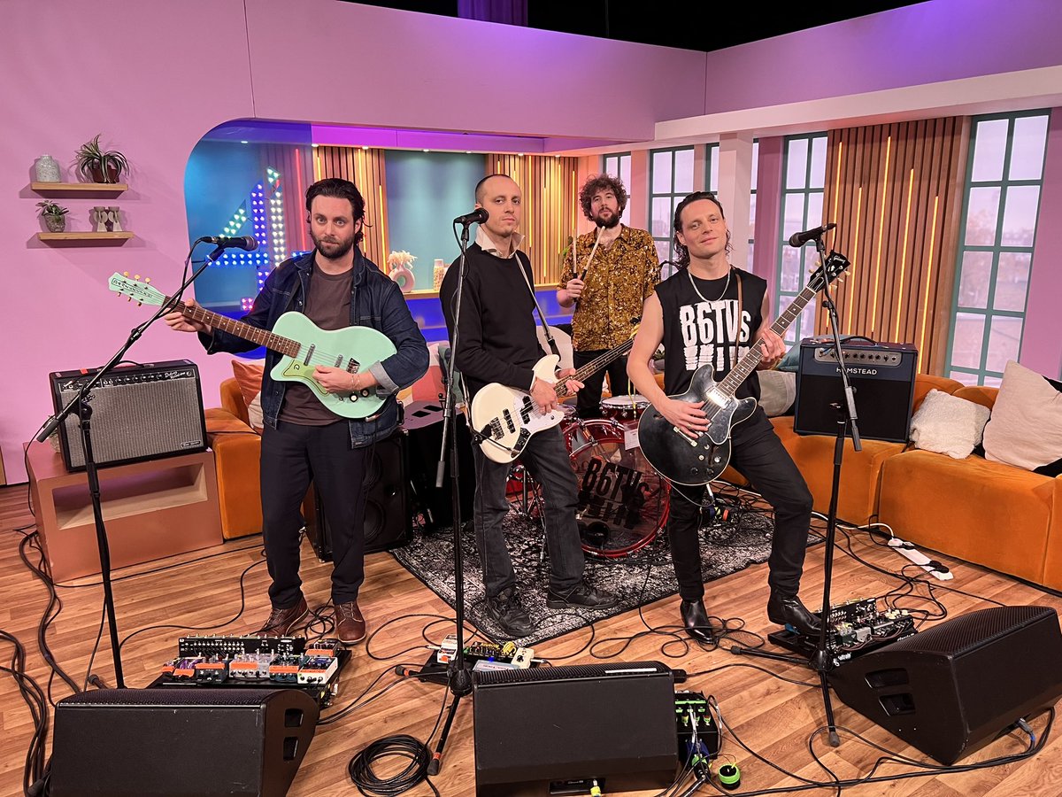 On <a href="/SundayBrunchC4/">Sunday Brunch</a> this morning!! Playing Higher Love and on the show from 9 xx