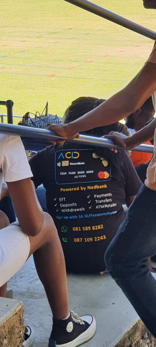 ACIDSmartmula's tweet photo. Spotted at a Family Fun day in Pretoria. We are where you are!
#ACIDSmartMula #WelcomeToEasyBanking https://t.co/Y1MNKCZeoe