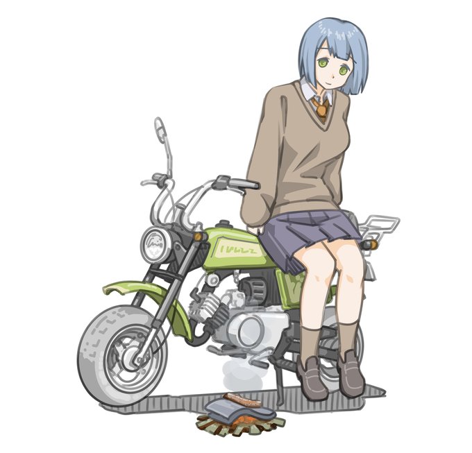 「きわみらい@バイクJKのイラスト描き@mirai1521」 illustration images(Latest)