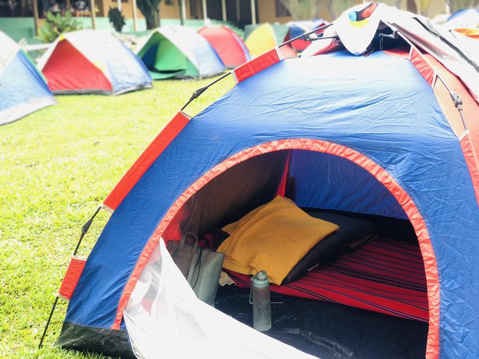 Nyege Nyege is just a few days away, if you’re looking for accommodation where you don’t have to drive away from the venue, we have camping tents right by the venue at only 250k for all Nyege days. You just nap, shower and then wake up okikube. Call +256702777462 to book.