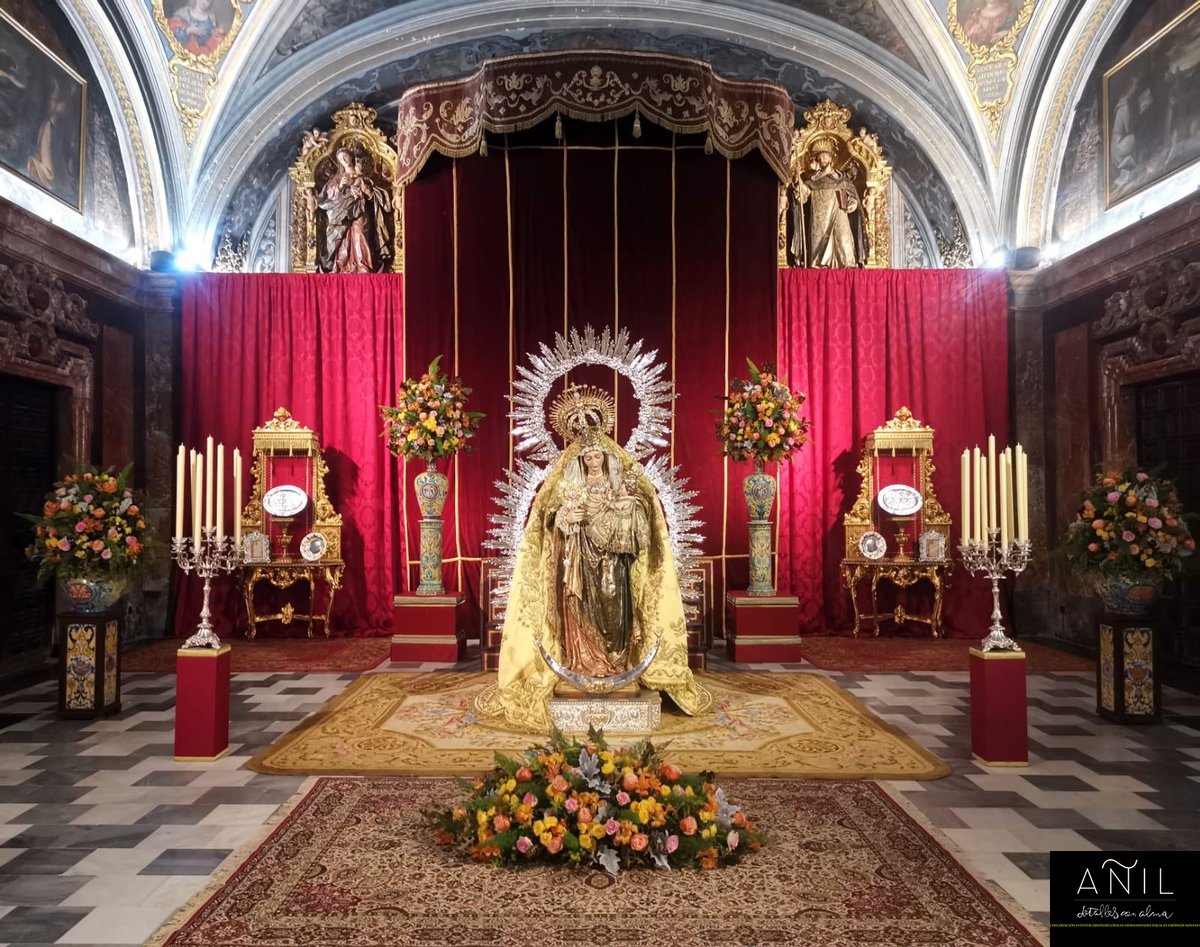 AnilFloral's tweet photo. 𝑵𝑼𝑬𝑽𝑶 𝑬𝑿𝑶𝑹𝑵𝑶 | Exorno floral del altar de Besamanos de Nuestra Señora del Amparo de @r_peccatorum

"Añil, Detalles con Alma"

☎️ 625460219
📍 C/ Trabajo 8A, 41010 Sevilla.
📲 https://t.co/AmLuYZx7Yy

#AñilBoutique #DetallesconAlma #ArteFloral https://t.co/Tn9osUPlba