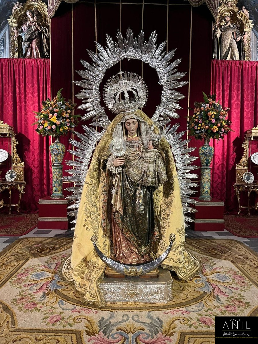 AnilFloral's tweet photo. 𝑵𝑼𝑬𝑽𝑶 𝑬𝑿𝑶𝑹𝑵𝑶 | Exorno floral del altar de Besamanos de Nuestra Señora del Amparo de @r_peccatorum

"Añil, Detalles con Alma"

☎️ 625460219
📍 C/ Trabajo 8A, 41010 Sevilla.
📲 https://t.co/AmLuYZx7Yy

#AñilBoutique #DetallesconAlma #ArteFloral https://t.co/Tn9osUPlba