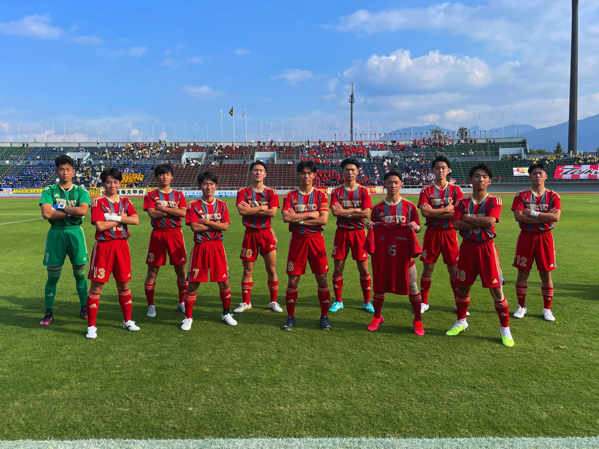 adidas 帝京第三高校サッカー部 ジャージ13 （帝京第三