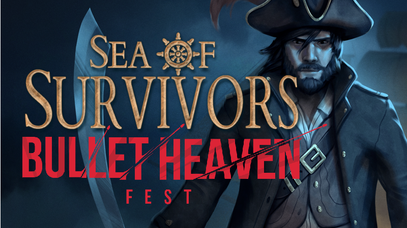 SeaOfSurvivors's tweet photo. Ahoy Friends!

One more sleep until the start of Bullet Heaven Fest - A Steam Festival featuring all of the best Bullet Heaven games. 

A huge thanks to @Ravenage_Games  and @erabit_studios for creating such a fantastic platform for both developers and our passionate community! https://t.co/zqDOk72Qbm