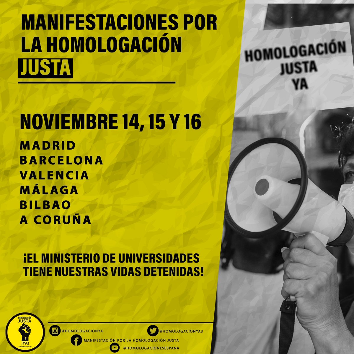 Nueva semana de manifestaciónes!