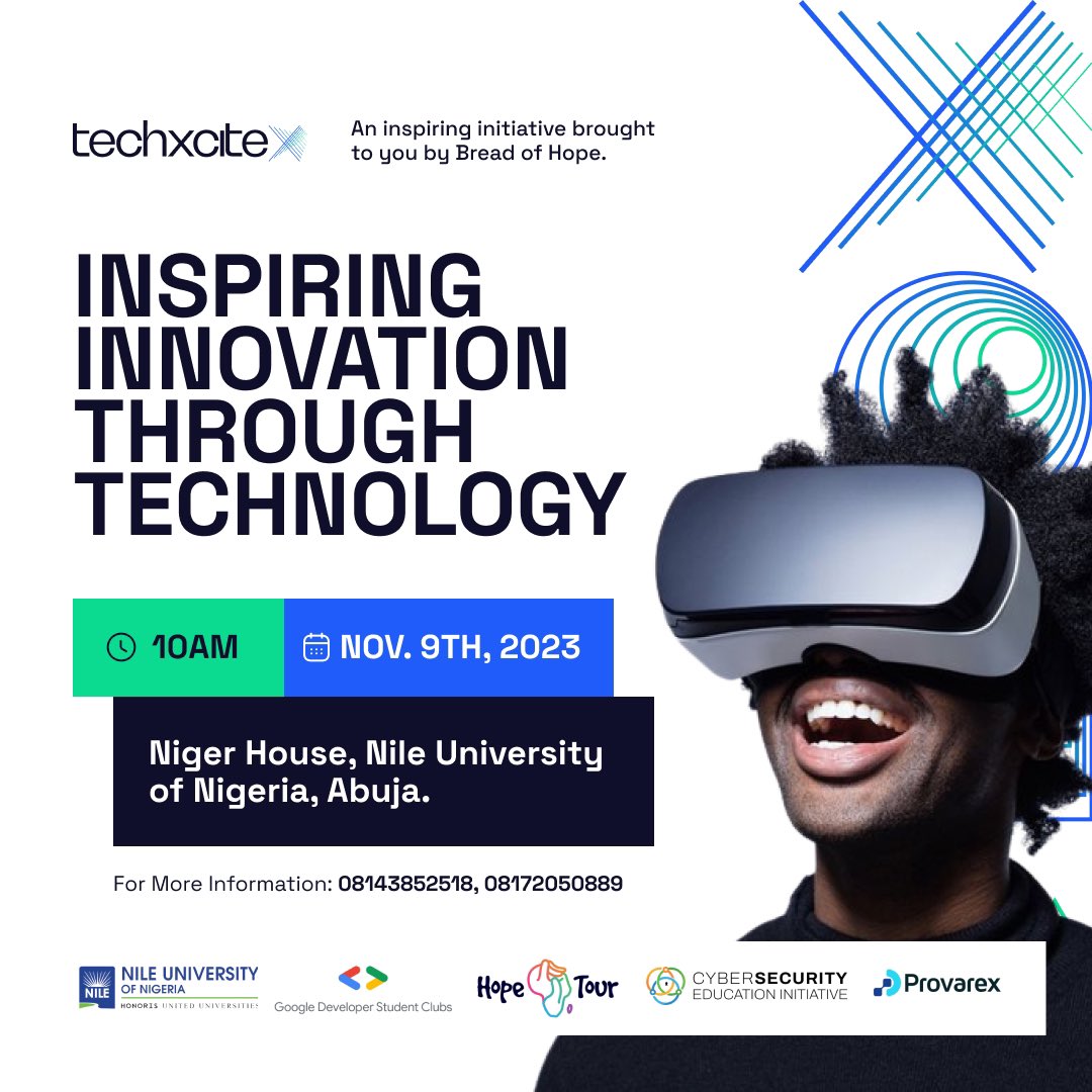 Techxciteng's tweet photo. TechXcite is Here! 🌐💡

Dive into a world of tech wonders at TechXcite! 🤖✨ Join us for:

- Inspiring talks.
- Cool tech exploration.
- Fun coding &amp; AI workshops.

Don't miss out! 🚀💻 

#TechXcite #TechJourney https://t.co/m2NgdAXpyN