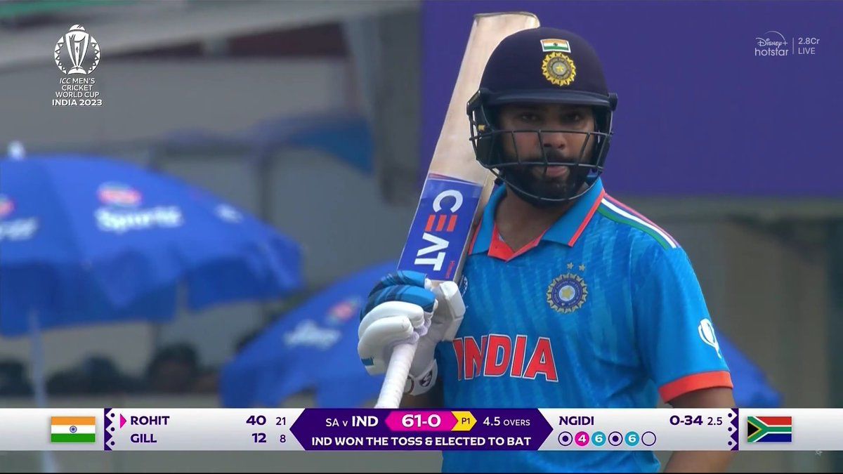 “When I open, the scoreboard starts from 0. I have to set the tone” 🔥👏