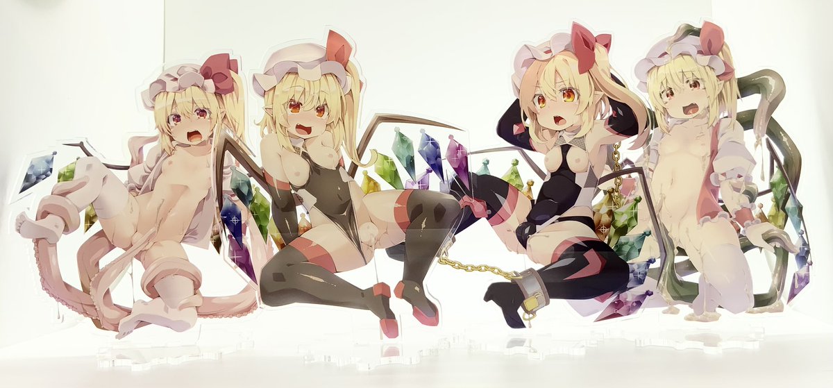 秋例大祭の新作のフランちゃんアクキー届きましたよ!
これでフォーオブアカインド達成です!
https://t.co/X3uJbSHXWs 