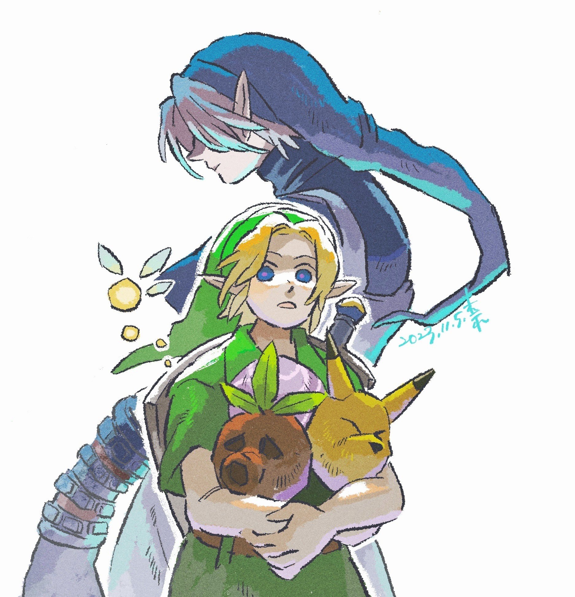 🎶Ocarina of Time🎶  Legend of zelda manga, Zelda art, Legend of