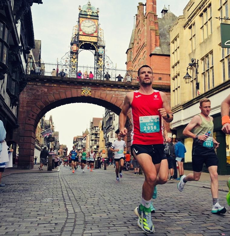 First run back today after first unenforced break for 5 years! I needed it.. wanted it.. after the dream of a bronze medal in the British Masters International and Wales v England race M40… it was time to test. Back now chomping at the bit!! <a href="/RunComPod/">Running Commentary</a>