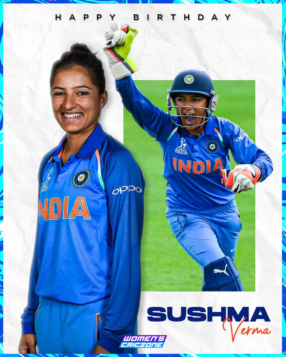 #HappyBirthday to India international Sushma Verma. 🎂

She was part of #WWC17 🇮🇳 squad 🏅
