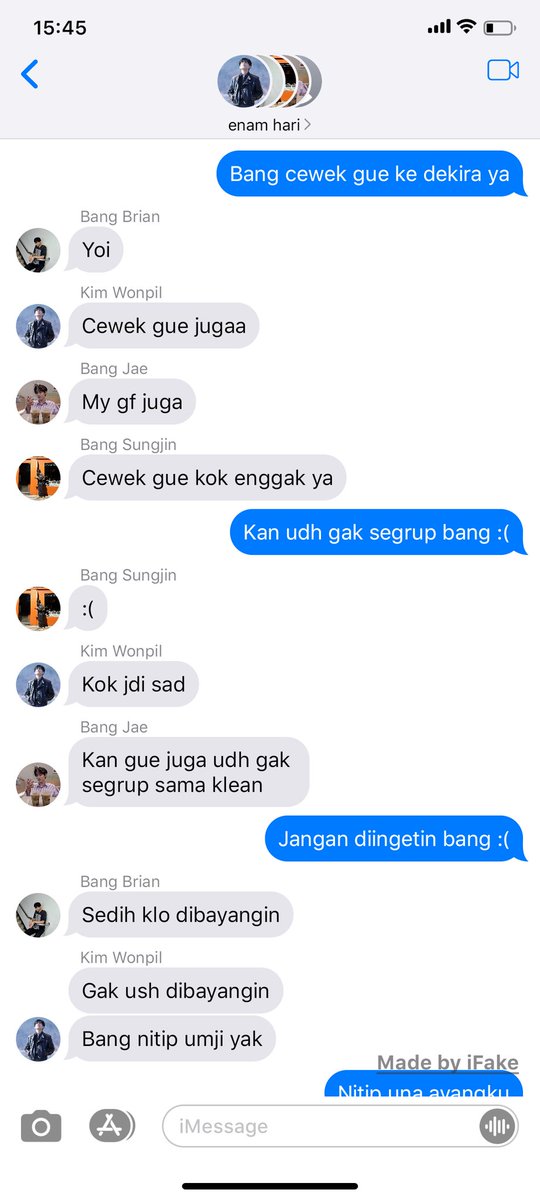 bubbletea_rlkma's tweet photo. ꗃ " perkara dekira
•─day6+eaj gfriend #dayfriend 3 tweets au
©bubblete_tea97 https://t.co/ul6sIG3Qzk