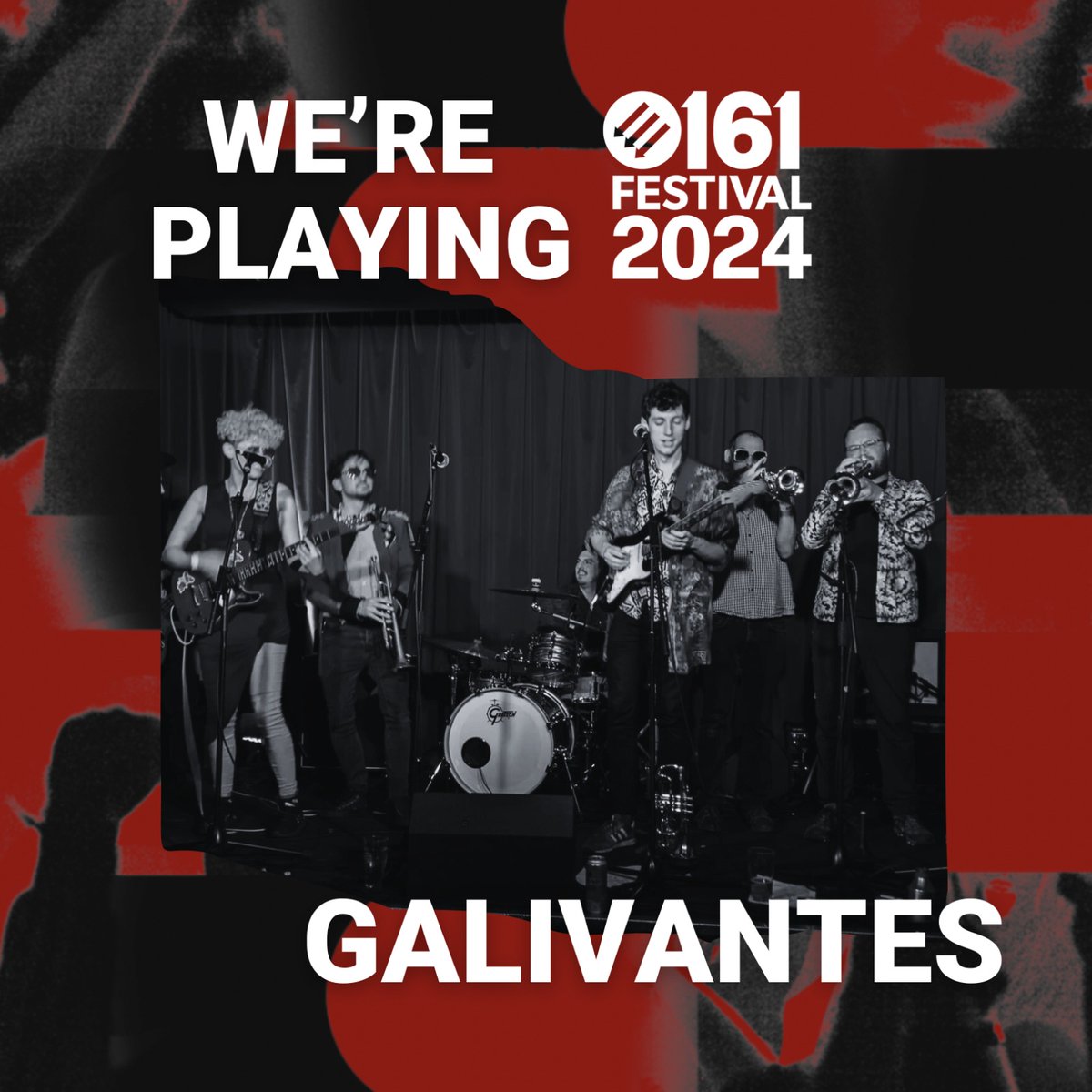 @galivantes have played a couple of times for 0161 and they'll be back to bring their party to Broughton Park 🔥❤️🎉 #antifascist #0161festival #manchester #ska #punk #party