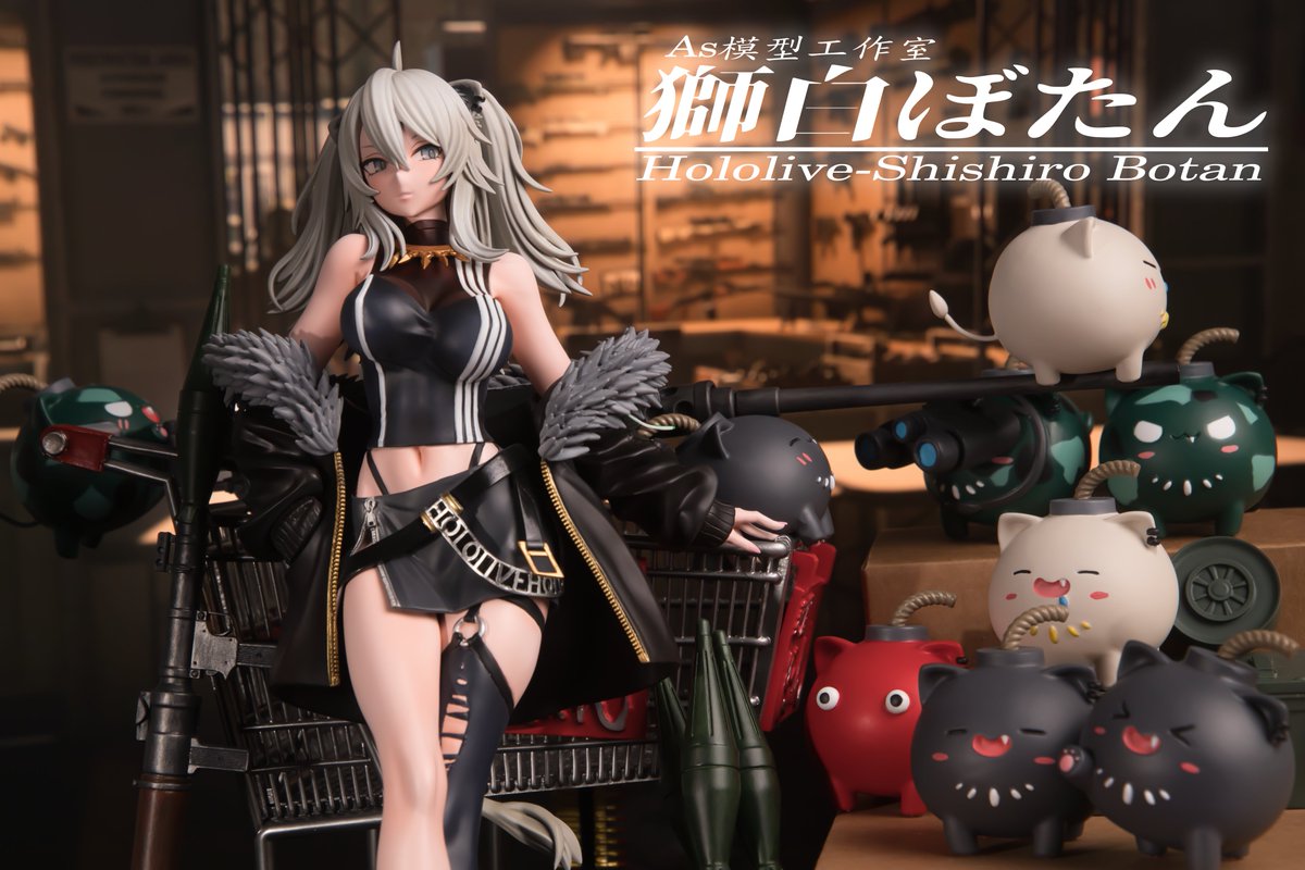 HungAston's tweet image. 獅白ぼたん 
原型:タカトリ (@takatori_4692)  

RTで気になった方お迎え行きます！！ 拡散お願いします！ ガレージキットの製作代行も行っております。 お見積もりだけでも気軽にお問い合わせください #獅白ぼたん #ガレージキット #hololive #ホロライブ #ししらーと