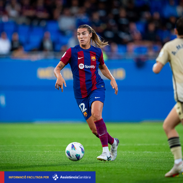 FCBfemeni's tweet photo. ‼️[COMUNICAT MÈDIC] 

La jugadora del primer equip femení Irene Paredes ha rebut l'alta mèdica.

La jugadora del primer equip femení Caroline Graham Hansen ha rebut l'alta mèdica.

La jugadora del primer equip femení Patri Guijarro té una elongació muscular al quàdriceps de la cuixa dreta. És baixa i la seva evolució en marcarà la disponibilitat.

La jugadora del primer equip femení Bruna Vilamala té una elongació muscular al quàdriceps de la cuixa dreta. És baixa i la seva evolució en marcarà la disponibilitat.
