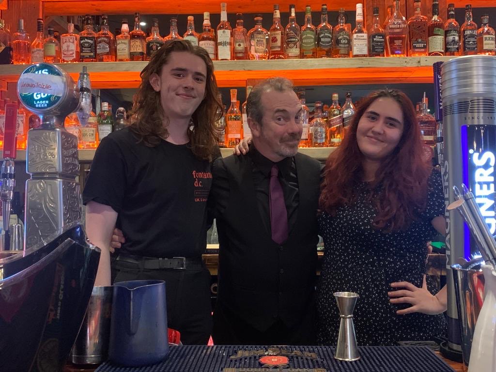 Special appearance from Glasgow’s best known bartender