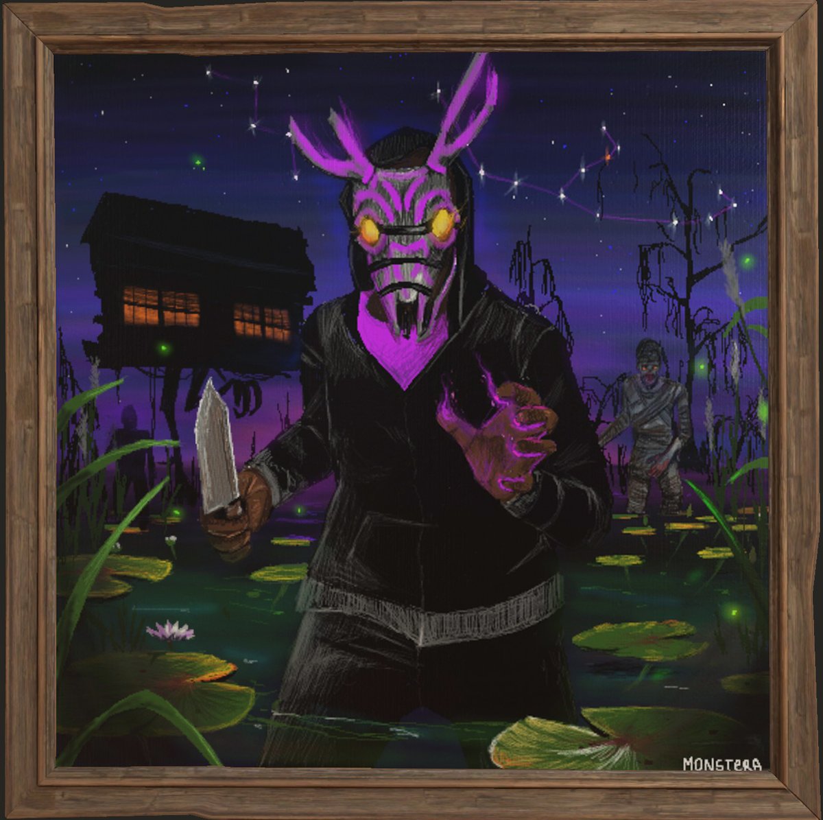 monsterarust's tweet image. &quot; Baba Yaga &quot; portrait of Aeral

#rustcommunity #playrust #rustart #rustfanart #rustartgallery #rustempires