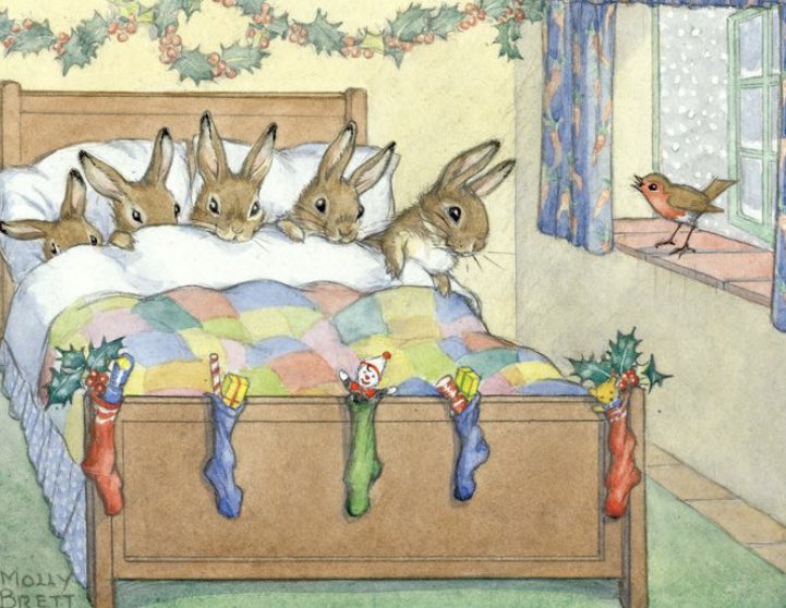 prettiest christmas cards 🐰❄️🎄