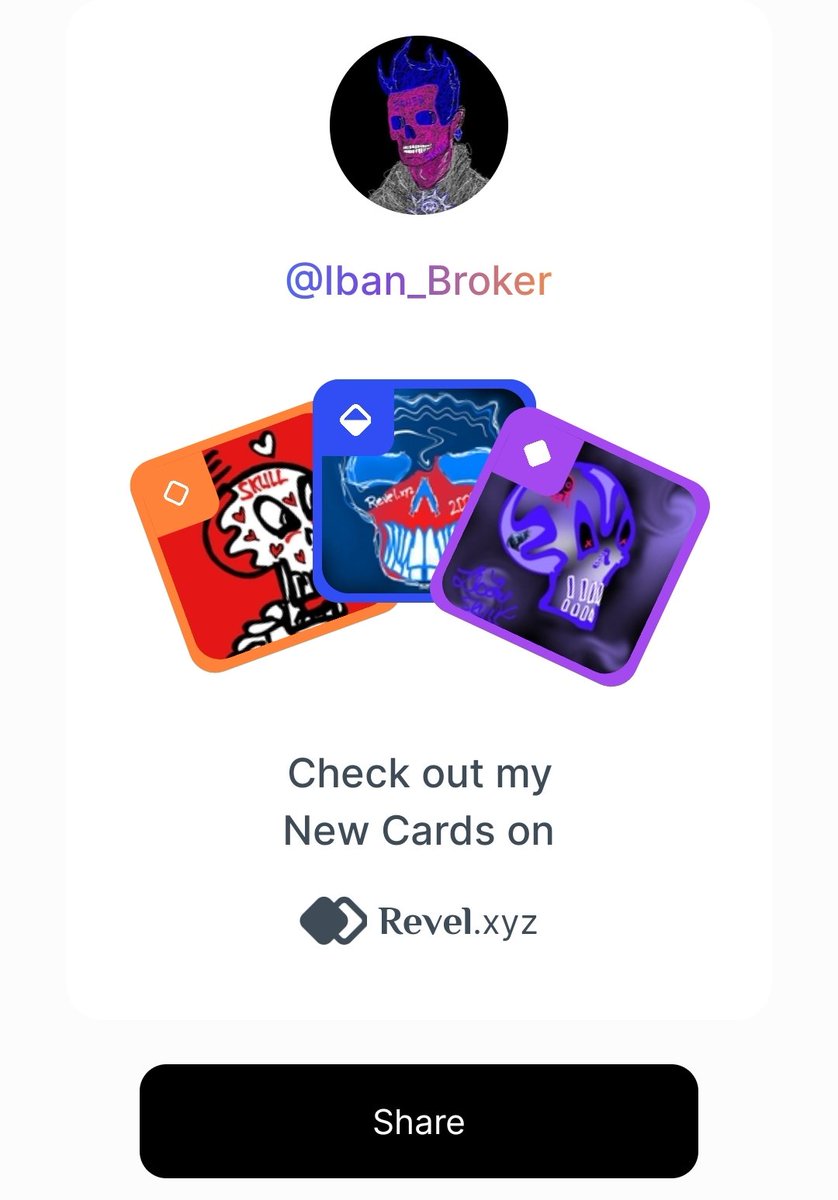 Iban_Broker's tweet image. New set available on @RevelXyz ‼️

Congrats to @paladinpunks @089Reggie089 @LeslieASpurlock
@StaticMotionNFT @SecretProyect
#HowElse @GoldiesNFTart @MirNft @boneandcheeze @moriARTyart9
@OPStudiosarts @xSAMGADx
@DrainedEye @CorinaObertas
@Ambi_eth continues 🔻🔻🔻